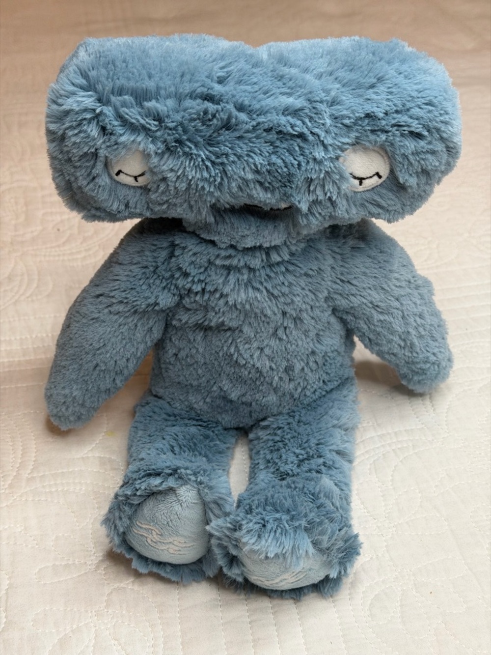 Slumberkins Blue Gray Hammerhead Shark Plush Snuggle Super Soft 13" Ocean Animal